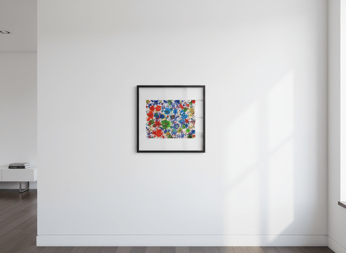 Fireworks of Feelings - A4 Art Print - Travel Through Art Studio