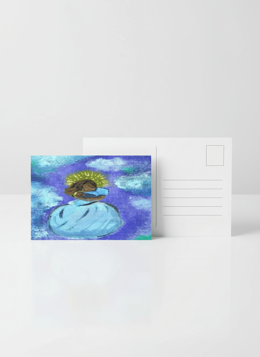 Hail Holy Queen - A6 Postcard - Travel Through Art Studio