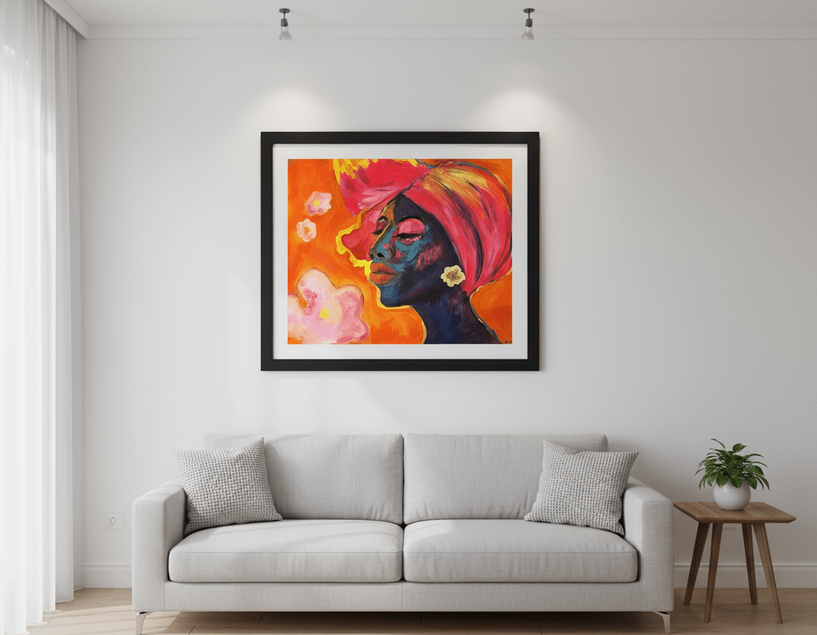 My Roots My Story - A3 Art Print - Travel Through Art Studio