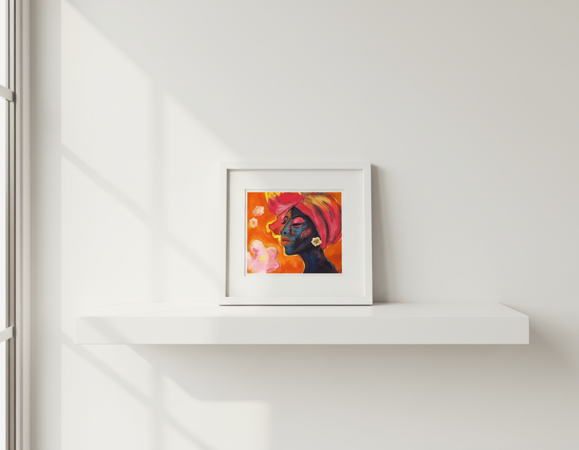 My Roots My Story - A6 Postcard - Travel Through Art Studio